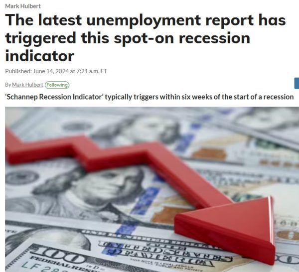 TheDowTheory.com and our recent recession alert featured by Mark Hulbert (MarketWatch)
